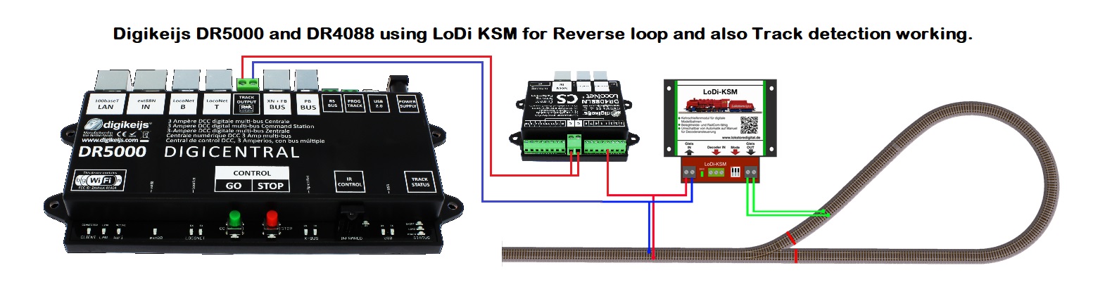 Revere loop and track detection